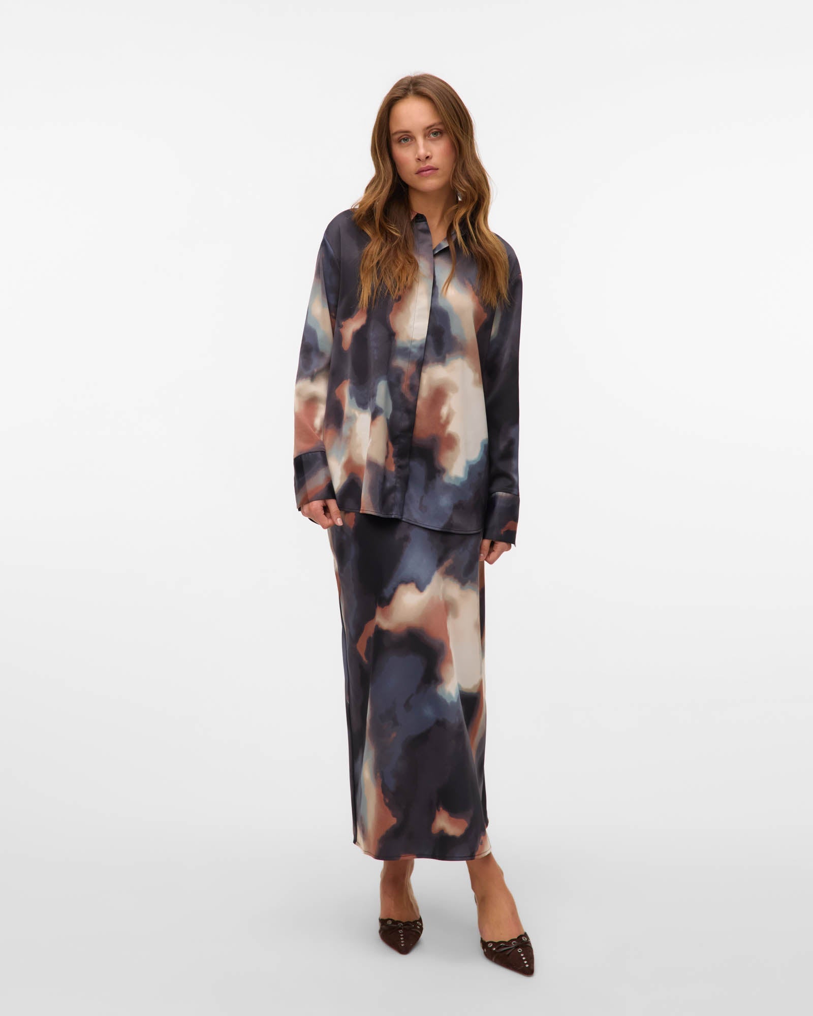 VMJOA PRINTED LONG SLEEVE SHIRT